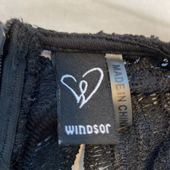 Black cocktail/wedding guest Windsor Dress - Picture 5 of 5